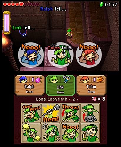 Amazon.com: The Legend of Zelda: TriForce Heroes - 3DS : Nintendo of America: Video Games