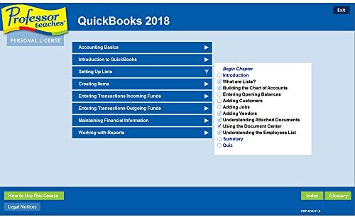 Amazon.com: Professor Teaches QuickBooks 2018 : Everything Else