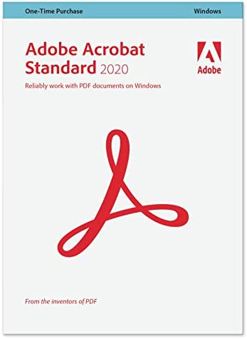 Amazon.com: Adobe Acrobat Standard 2020 | PC Code : Everything Else