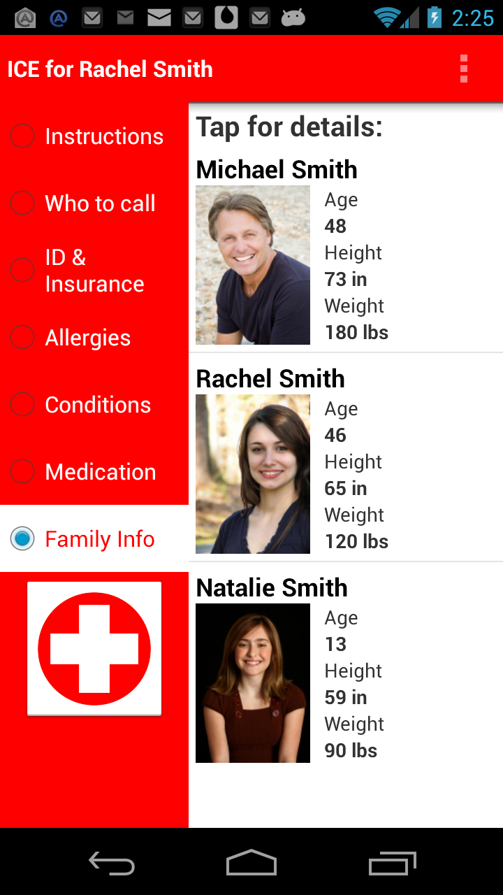 Family Medical Info