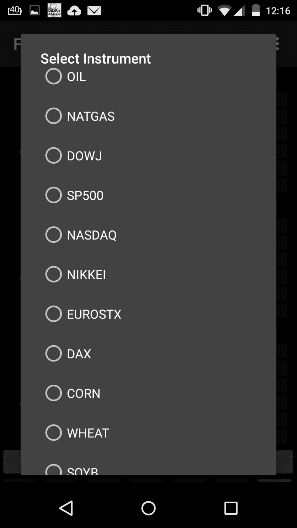 Forex Dashboard