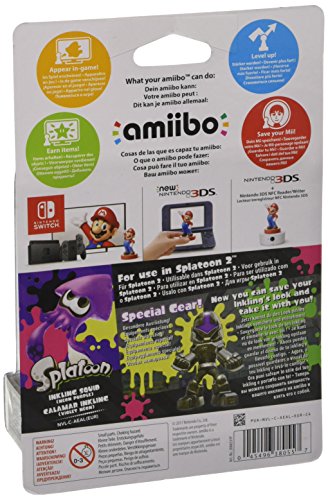 Amazon.com: Inkling Squid amiibo - Splatoon 2 (Nintendo Switch) : Video Games