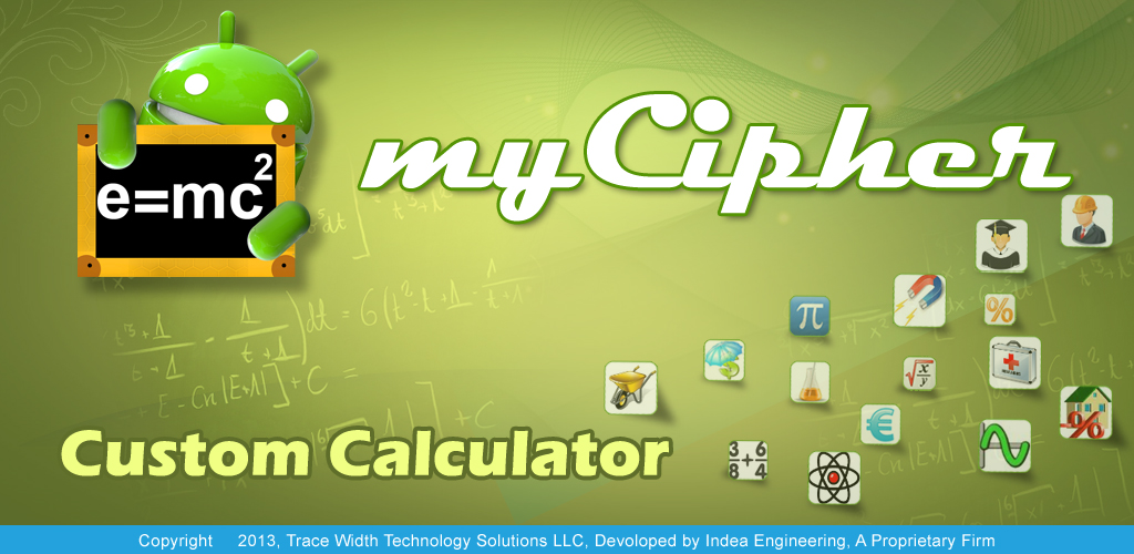 myCipher Custom Calculator
