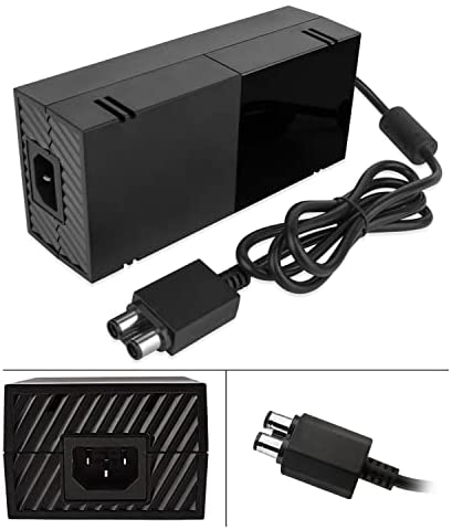 Amazon.com: Power Supply for Xbox One, AC Adapter Replacement Charger with Cable for Xbox One, Power