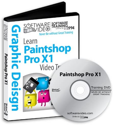 Amazon.com: Software Video Learn Corel Paintshop Pro X1 Training DVD Christmas Holiday Sale 60% Off