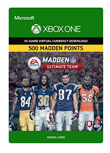 Amazon.com: Madden NFL 17: MUT 500 Madden Points Pack - Xbox One Digital Code : Everything Else