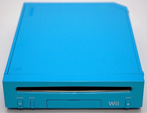 Amazon.com: Nintendo Wii Limited Edition Blue Video Game Console Home System RVL-101 : Video Games