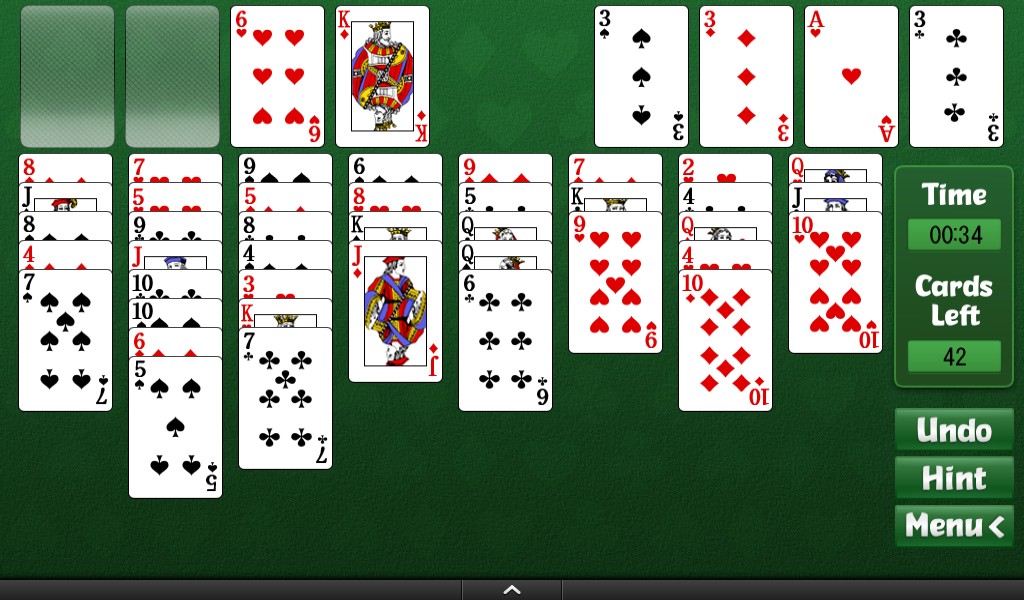 Solitaire, Mahjong Solitaire, Spider Solitaire, 4 Rivers, FreeCell Solitaire, Solitaire HD (Kindle T