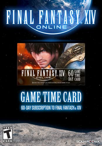 Amazon.com: Final Fantasy XIV Online: 60 Day Time Card [Online Game Code] : Video Games