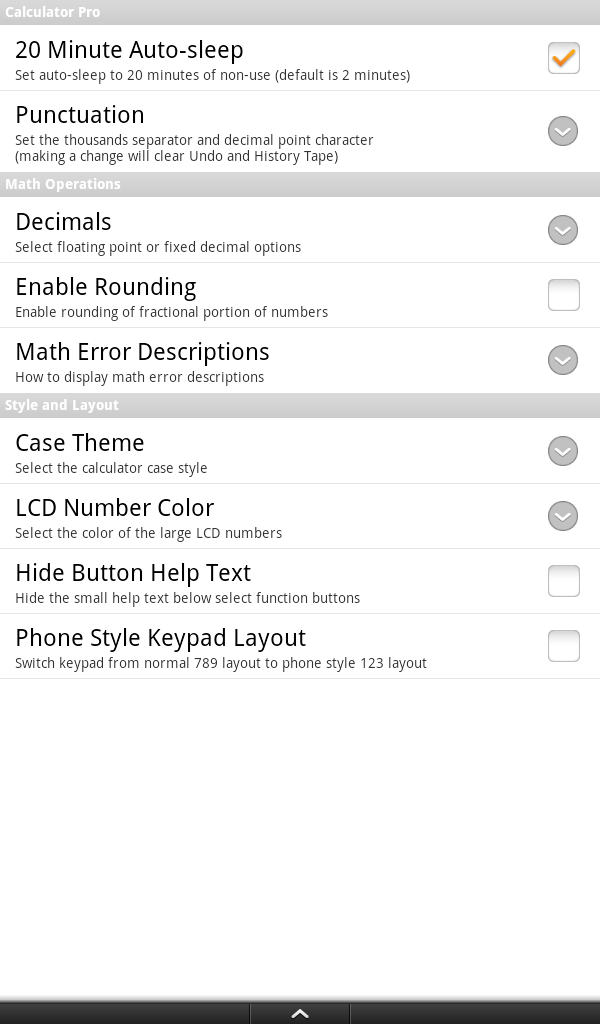 Calculator with Undo & History (Ad Free)