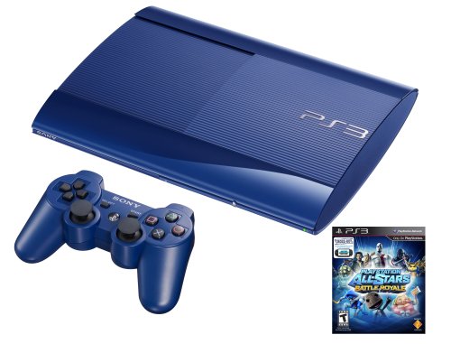 Amazon.com: PS3 Azurite 250GB System with PlayStation All-Stars Battle Royale Bundle : Video Games