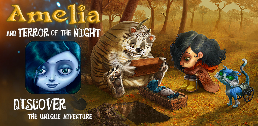 Amelia and Terror of the Night - Story Book for Kids