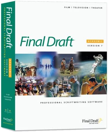 Amazon.com: Final Draft Version 7 Academic Win/Mac