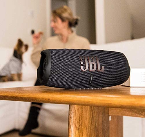 JBL Charge 5 - Portable Bluetooth Speaker with IP67 Waterproof and USB Charge Out - Black (Renewed)