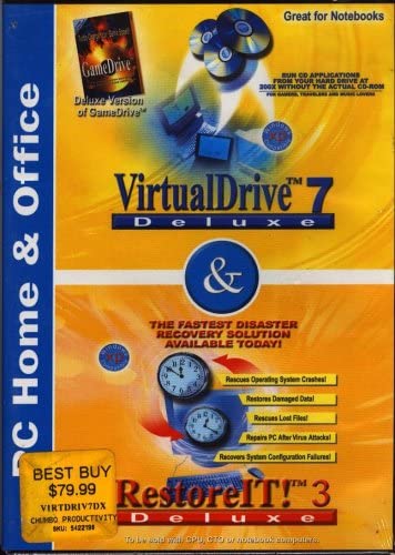 Amazon.com: VirtualDrive 7 Deluxe & RestoreIT! 3