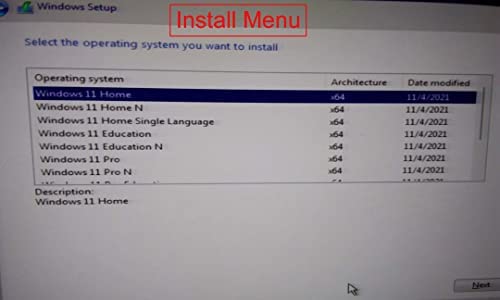 Amazon.com: Compatible Windows 11 Home, Professional, Education, Workstation 64 Bit Repair, Install,