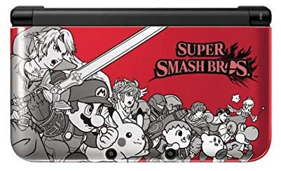 Nintendo 3DS XL Super Smash Bros Limited Edition Console - Red (Renewed)