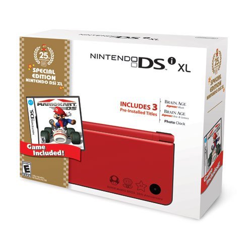 Amazon.com: Nintendo DSi XL - 25th Anniversary Edition Red : Video Games