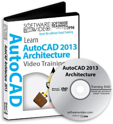 Amazon.com: Software Video Learn AUTODESK AutoCAD 2013 Training DVD Sale 60% Off training video tuto