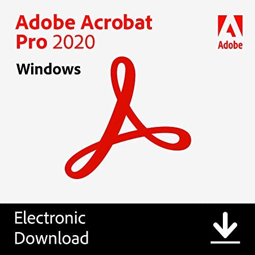 Amazon.com: Adobe Acrobat Pro 2020 | PC Code : Everything Else