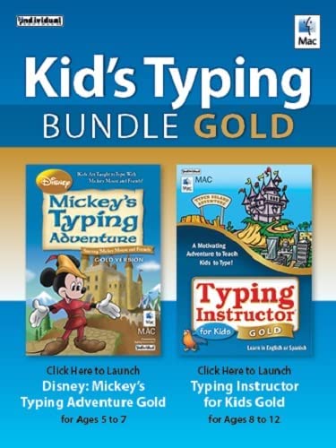 Amazon.com: Kid's Typing Bundle Gold - Mac [Mac Online Code] : Software