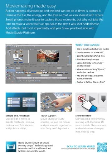 Amazon.com: Sony Movie Studio 13 Platinum [Download] : Everything Else