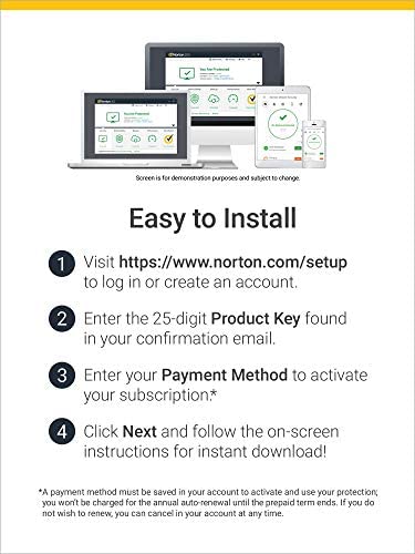 Amazon.com: Norton 360 Standard, 2023 Ready, Antivirus software for 1 Device with Auto Renewal – Inc