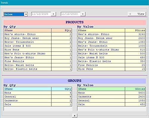 Amazon.com: NZip Inventory Billing POS Software (Point of Sale)