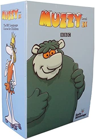 Amazon.com: Muzzy Level II Multilingual (Spanish, French, German, Italian, American English and Brit