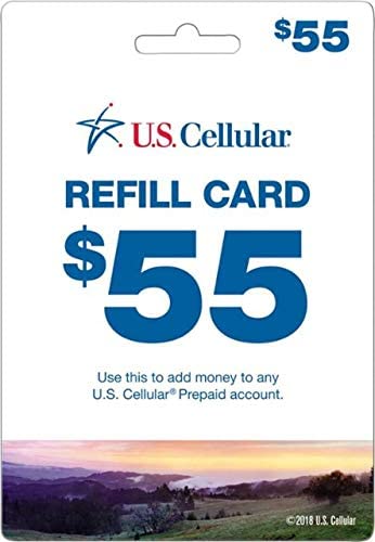 Amazon.com: U.S. Cellular - $55 Refill Card (Mail Delivery) : Cell Phones & Accessories