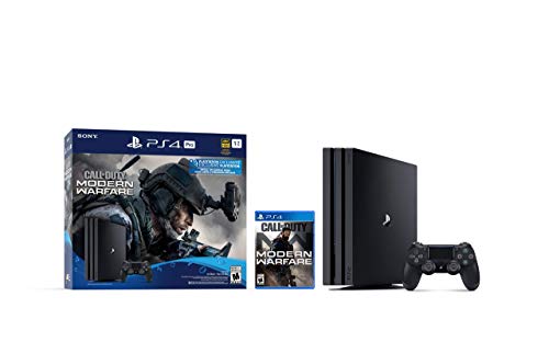 Amazon.com: PlayStation 4 Pro 1TB Console - Call of Duty: Modern Warfare Bundle (Renewed) : Video Ga