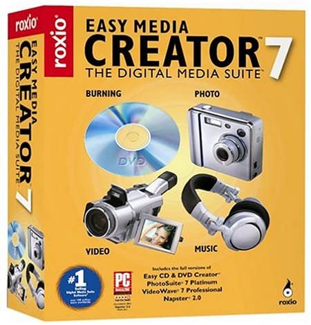 Amazon.com: Roxio Easy Media Creator 7 [OLD VERSION]