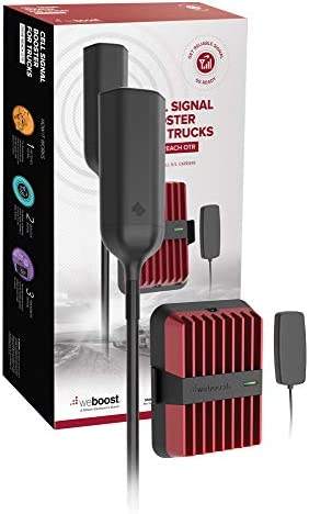 weBoost Drive Reach OTR - Cell Phone Signal Booster for Trucks and SUVs | Boosts 5G & 4G LTE for