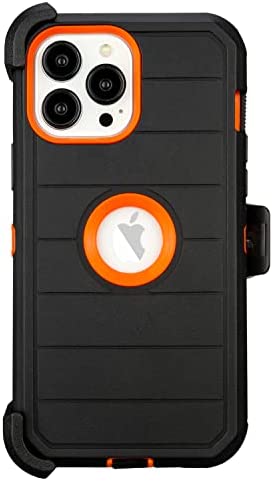 Amazon.com: Shockproof Case for iPhone 14 Pro Max Phone Case with Belt Clip Holster,Heavy Duty Rugge