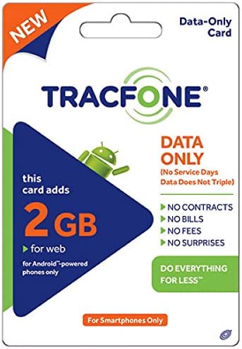 Amazon.com: Tracfone Data 2GB Pin Add-On (Data Only For Android Smartphones) : Cell Phones & Acc