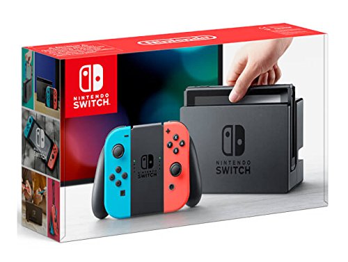 Amazon.com: Nintendo - Nintendo Switch 32GB Console - Neon Red/Neon Blue Joy-Con : Video Games