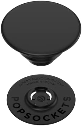 Amazon.com: PopSockets: PopGrip with Swappable Top for Phones and Tablets - Black : Cell Phones &amp