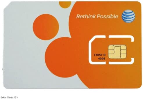 AT&T Single SIM Card 3G/LTE SIM