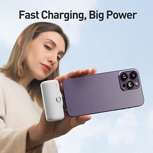 Amazon.com: iWALK LinkPod Portable Charger 4800mAh Power Bank PD Fast Charging Small Docking Battery