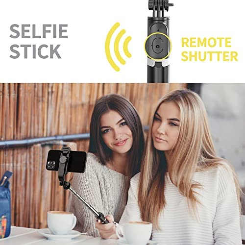 Amazon.com: Selfie Stick Tripod, All in One Extendable & Portable iPhone Tripod Selfie Stick wit