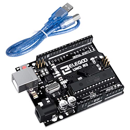 Amazon.com: ELEGOO UNO R3 Board ATmega328P with USB Cable(Arduino-Compatible) for Arduino : Electron