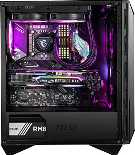 Amazon.com: MSI MPG GUNGNIR 110R - Premium Mid-Tower Gaming PC Case - Tempered Glass Side Panel - 4